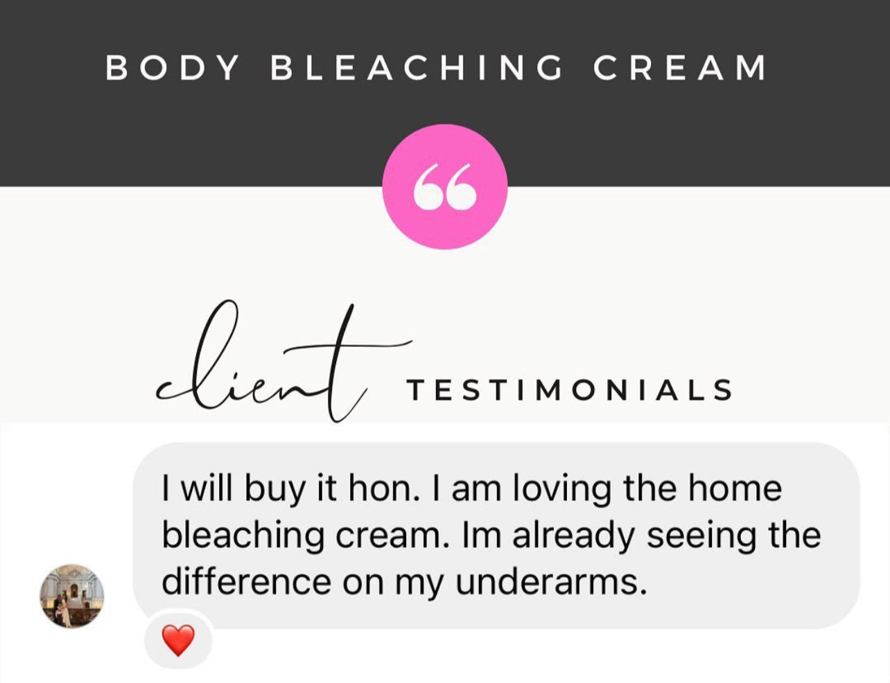 Body Bleaching Cream