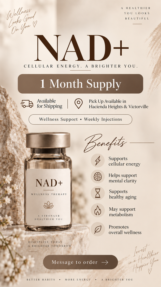NAD+ | Cellular Energy & Wellness Support